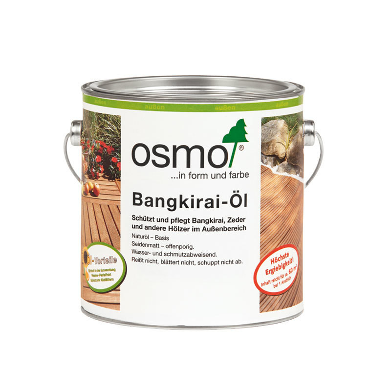 OSMO Bangkirai-Öl 006 Naturgetönt, 2,5 L