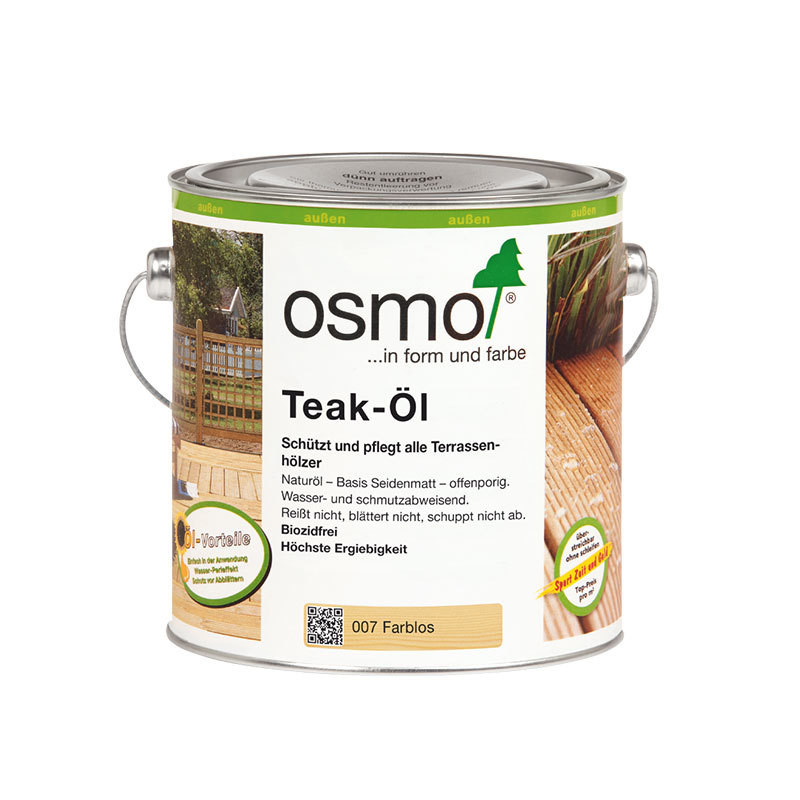 OSMO Teak-Öl 007 Farblos, 750 ml