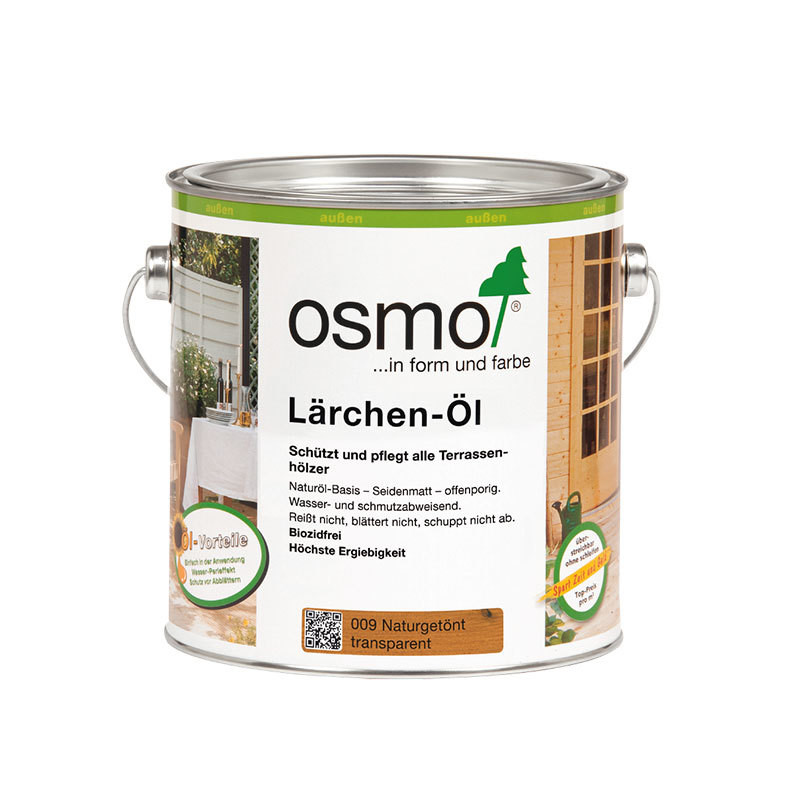 OSMO Lärchen-Öl 009 Naturgetönt, 750 ml OSMO Lärchen-Öl 009 Naturgetönt, 750 ml