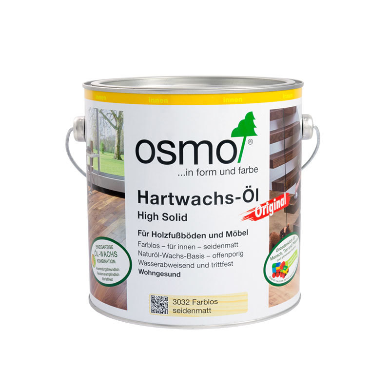 OSMO Hartwachs-Öl 3032 Farblos Seidenmatt, 750 ml 207260120