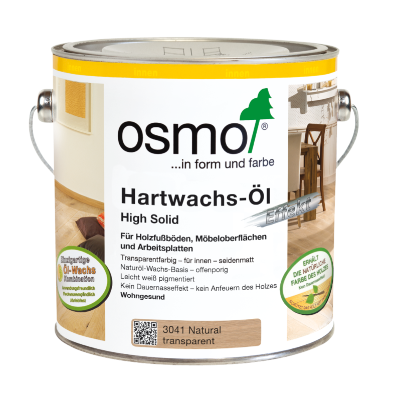 OSMO Hartwachs-Öl 3041 Natural, 750 ml OSMO Hartwachs-Öl 3041 Natural, 750 ml