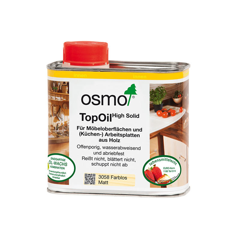 OSMO TopOil 3058 Farblos Matt, 500 ml 207260134