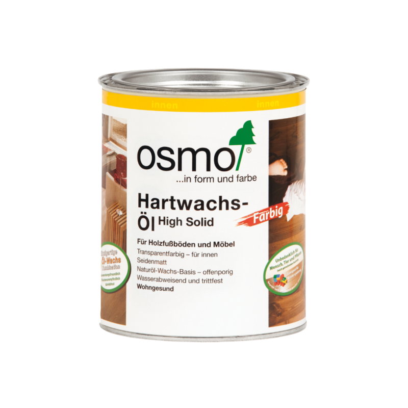 OSMO Hartwachs-Öl 3075 Schwarz, 750 ml