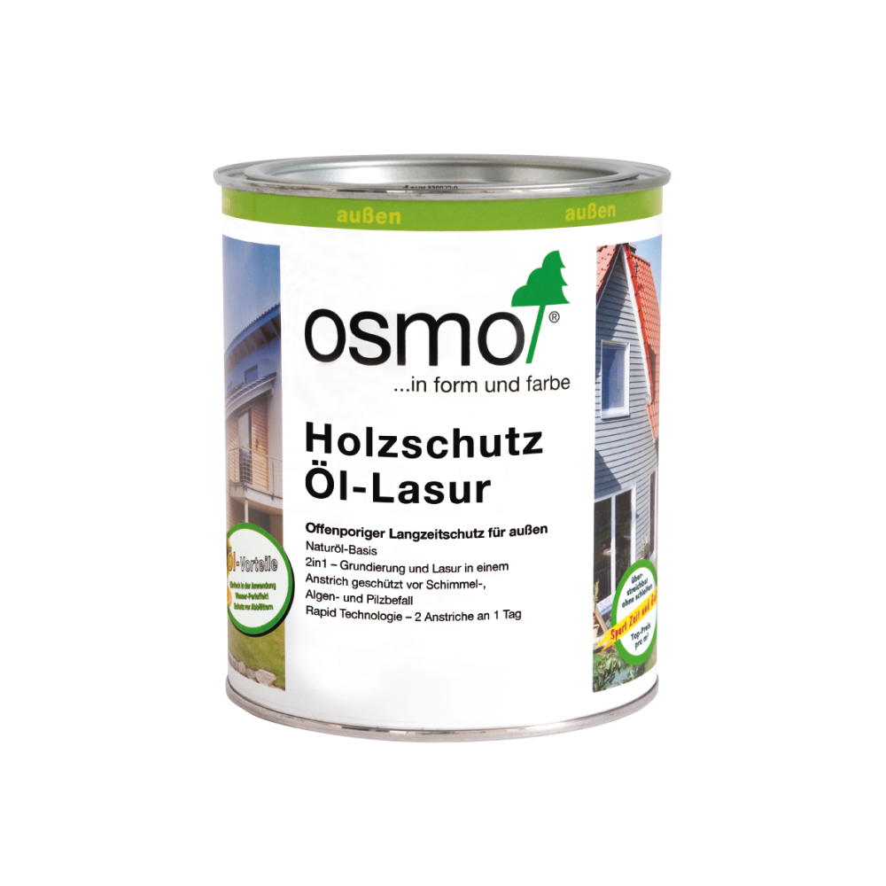 OSMO Holzschutz Öl-Lasur 706 Eiche, 750 ml