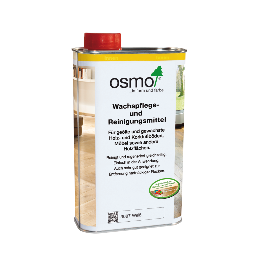 OSMO Wachspflege- und Reinigungsmittel 3087 Weiß Transparent, 1,0 L 207260138