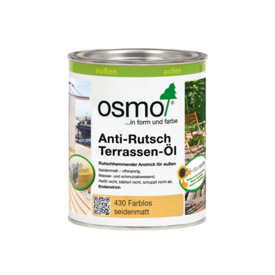 OSMO Terrassen-Öl 430 Anti-Rutsch Farblos, 750 ml OSMO Terrassen-Öl 430 Anti-Rutsch Farblos, 750 ml