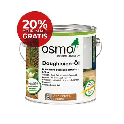 OSMO Douglasien-Öl 004 Naturgetönt, 3,0 L OSMO Douglasien-Öl 004 Naturgetönt, 3,0 L