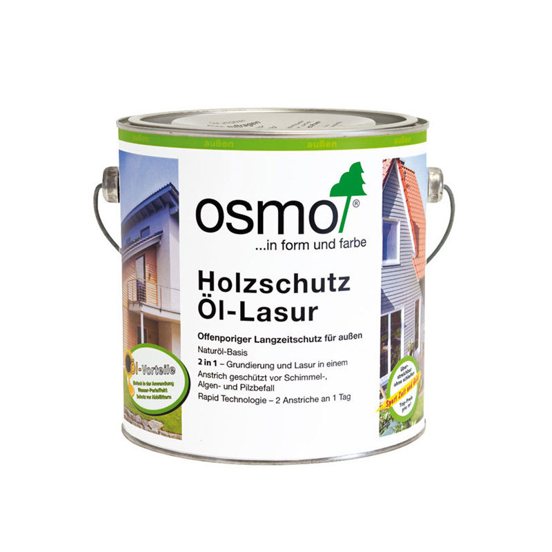 OSMO Holzschutz Öl-Lasur 703 Mahagoni, 2,5 L 207260503
