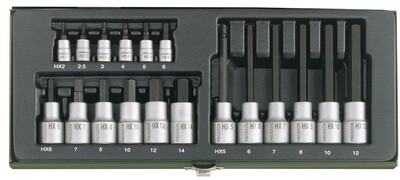 TX-Steckschlüssel-Spezialsatz 29tlg. 23103 TX-Steckschlüssel-Spezialsatz 29tlg. 23103
