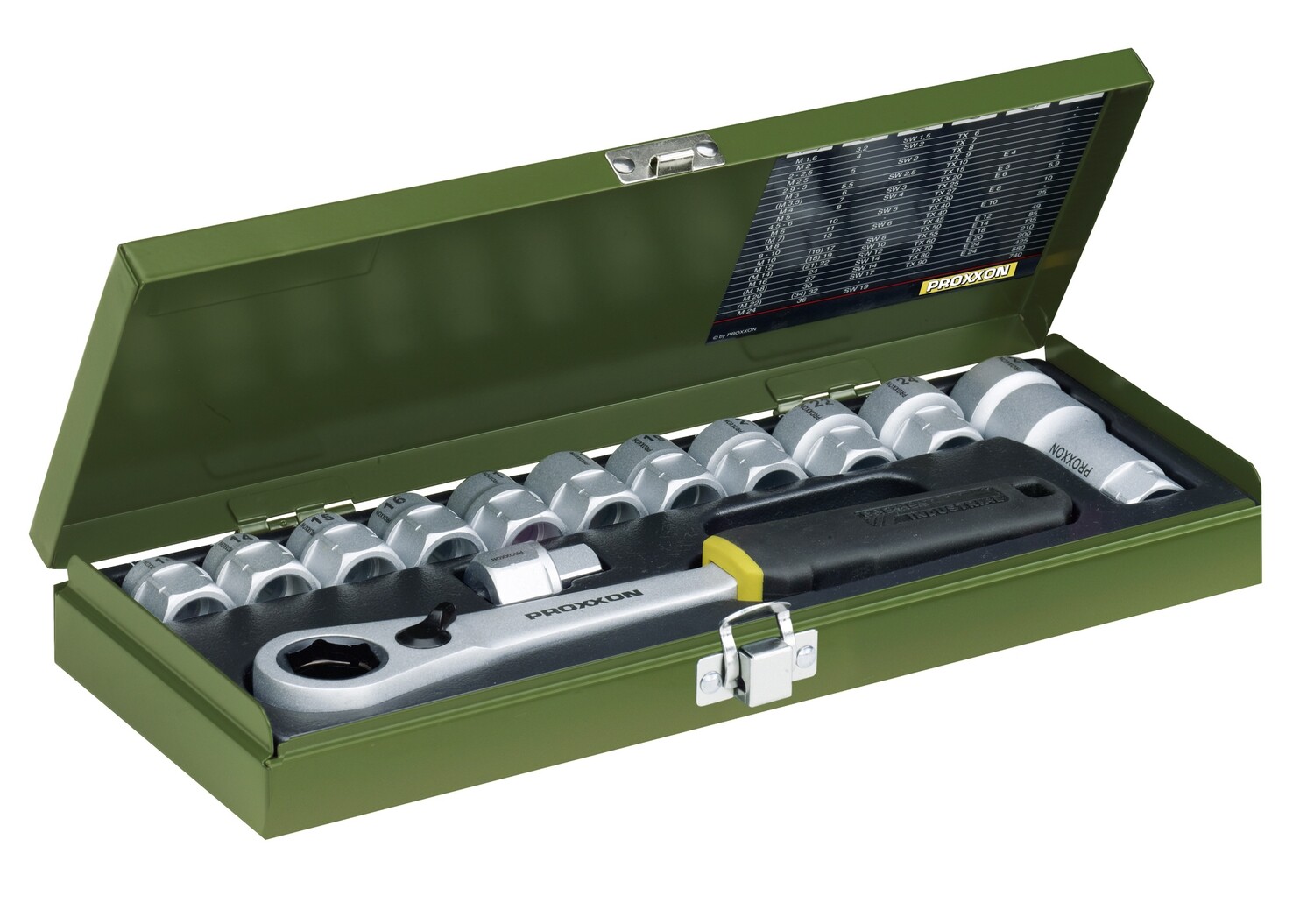 Werkstatt-Spezialsatz, 13 bis 27 mm, 14-tlg.