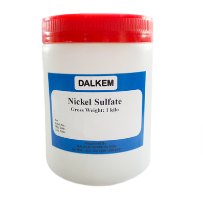 Dalkem Nickel Sulfate Crystals 1 kilogram (G.W.)