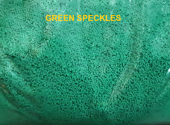 Green Speckles for Detergent