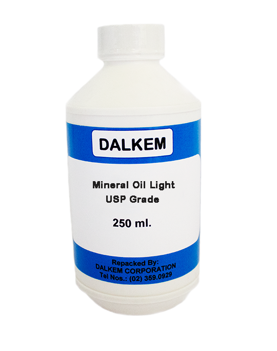 Dalkem Mineral Oil Light USP Grade / Light Liquid Paraffin (Refined), Packaging: 250 mL