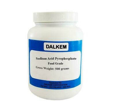 Dalkem Sodium Acid Pyrophosphate (SAPP) Food Grade 500grams (G.W.)