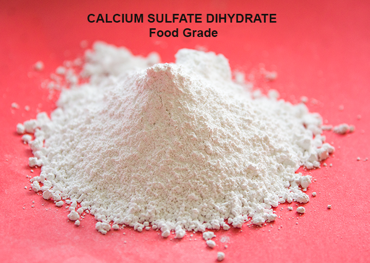 Calcium Sulfate Dihydrate Food Grade