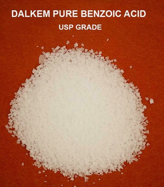 Benzoic Acid 99.98% USP Grade Pure 1 kilogram
