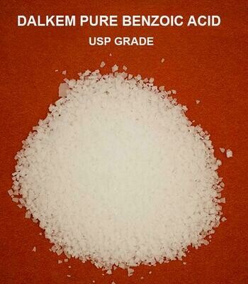 Benzoic Acid 99.98% USP Grade Pure 1 kilogram