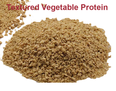 Textured Vegetable Protein TVP / Textured Soy Protein TSP 1 kg. Net Weight