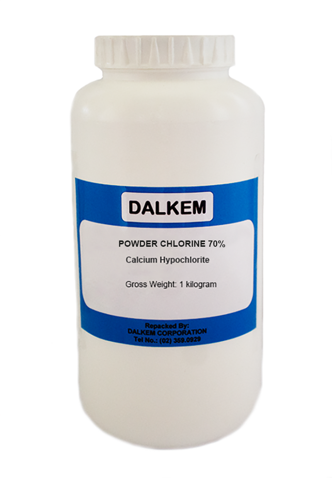 Dalkem Powder Chlorine Calcium Hypochlorite Swimming Pool 70% 1 kilogram