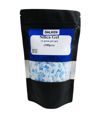 Dalkem Silica Gel White 100 pcs per pack 1 gram per pc