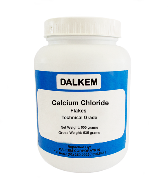 Dalkem Calcium Chloride Flakes 74% Technical Grade, Packaging: 500 grams (Net Weight)