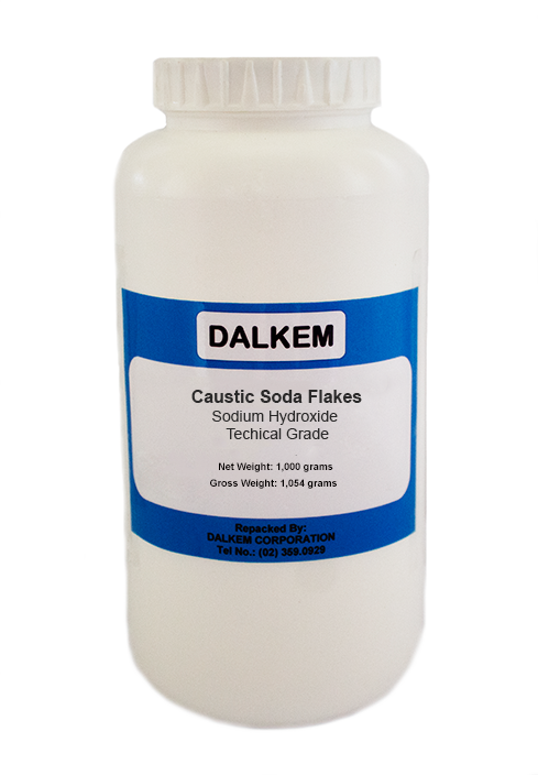Dalkem Sodium Hydroxide or Caustic Soda Flakes Type Technical Grade, Packaging: 1 kilogram (Net Weight)