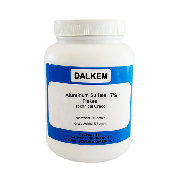Dalkem Aluminum Sulfate Flakes 17% Technical Grade, Packaging: 500 grams (Net Weight)