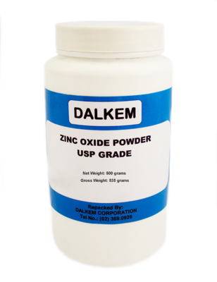 Zinc Oxide Powder 500 grams (Net Weight)