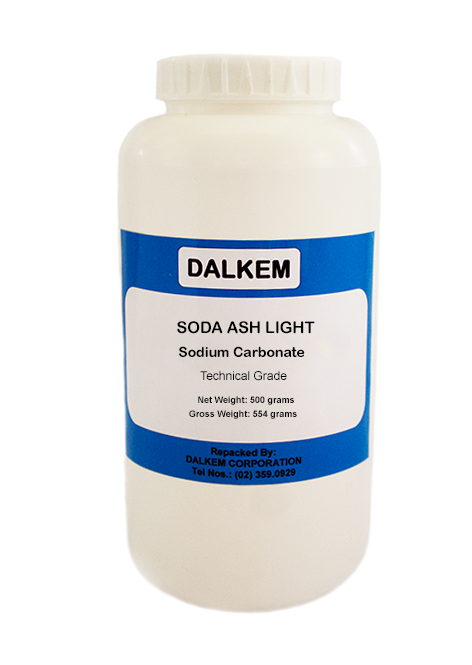 Dalkem Sodium Carbonate / Soda Ash Light Net Weight, Packaging: 500 grams (Net Weight)