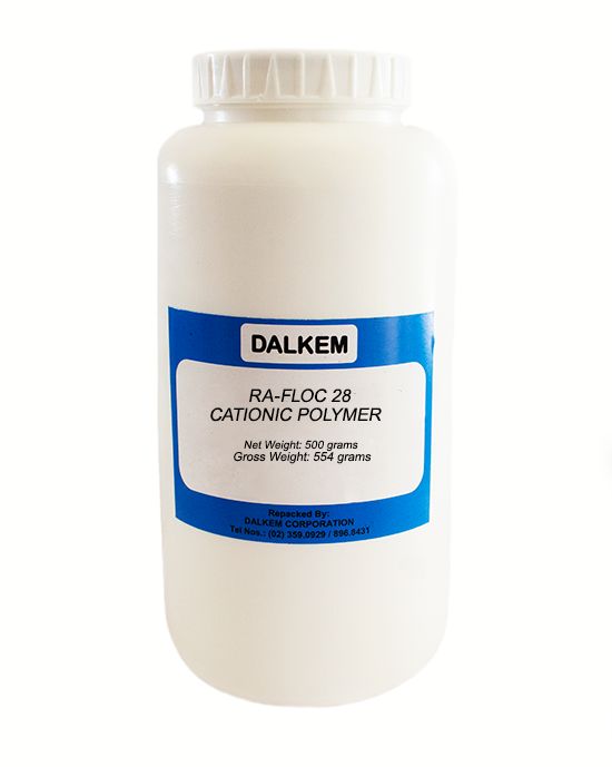 Cationic Polymer Flocculant RAFLOC 28 Industrial Grade, Packaging: 500 grams (Net Weight)