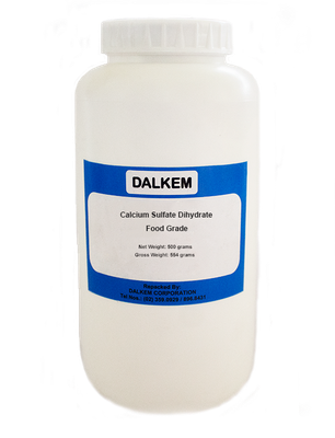 Calcium Sulfate Dihydrate Food Grade