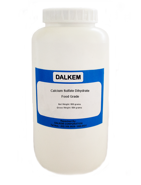 Calcium Sulfate Dihydrate Food Grade
