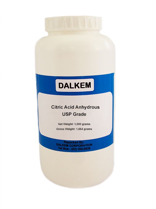Citric Acid Anhydrous USP Grade