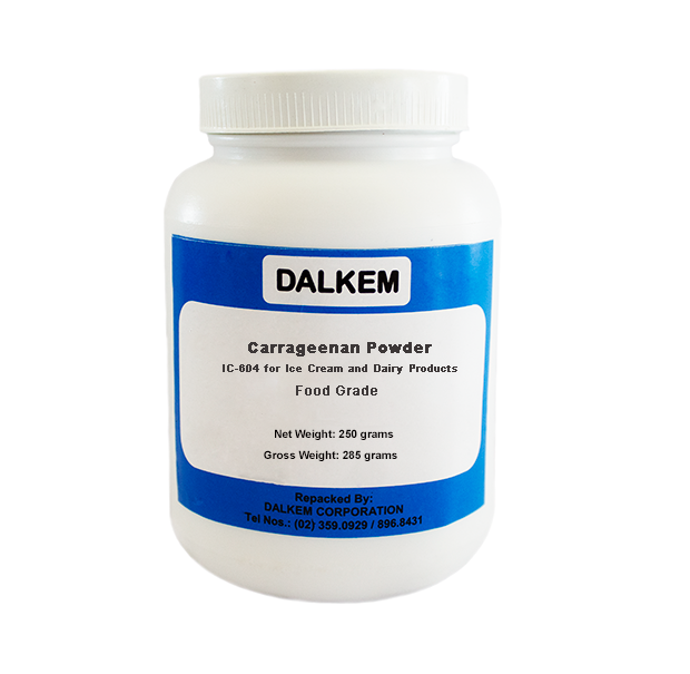Carrageenan Powder IC-604 Food Grade for Ice Cream and Dairy Products, Packaging: 250 grams (Net Weight)