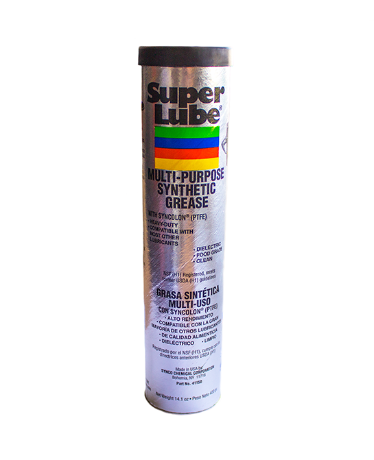 Super Lube Multi-purpose Synthetic Grease with Syncolon PTFE Food Grade  cartridge type 400 grams
