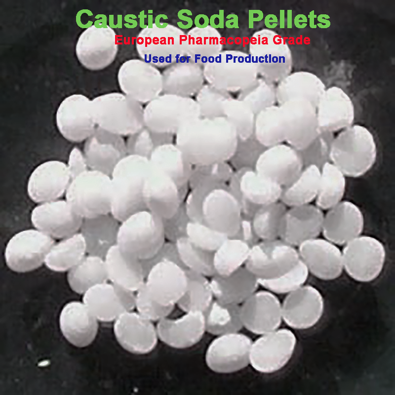Caustic Soda or Sodium Hydroxide Pellet Type USP Grade