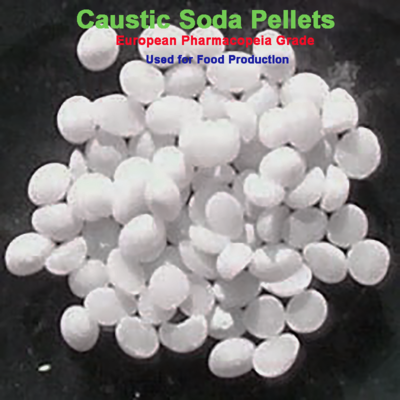 Caustic Soda or Sodium Hydroxide Pellet Type USP Grade