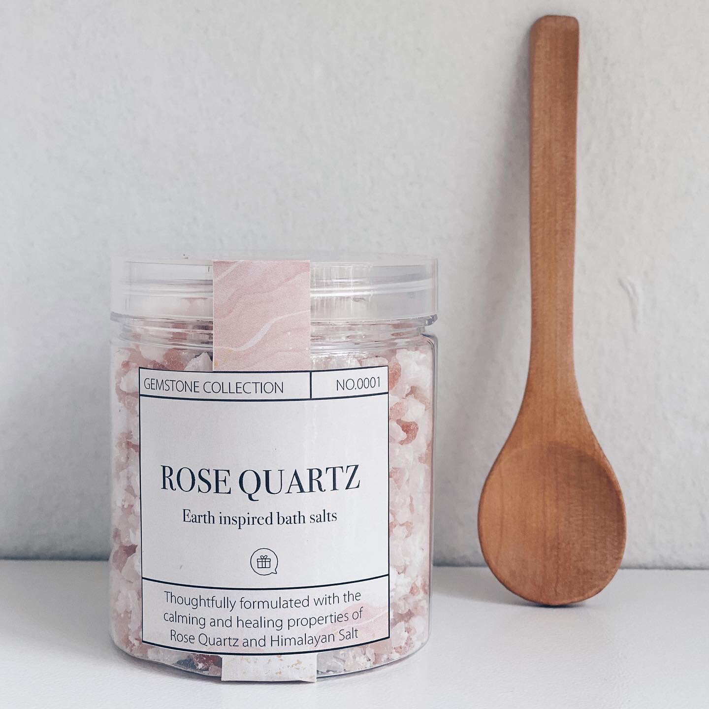 Gemstone Collection: Rose Quartz Bath Salt