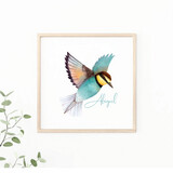 Personalised Fly Away 002. Wall Art