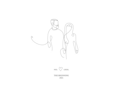 Personal Line Drawing - DIGITAL DOWNLOAD