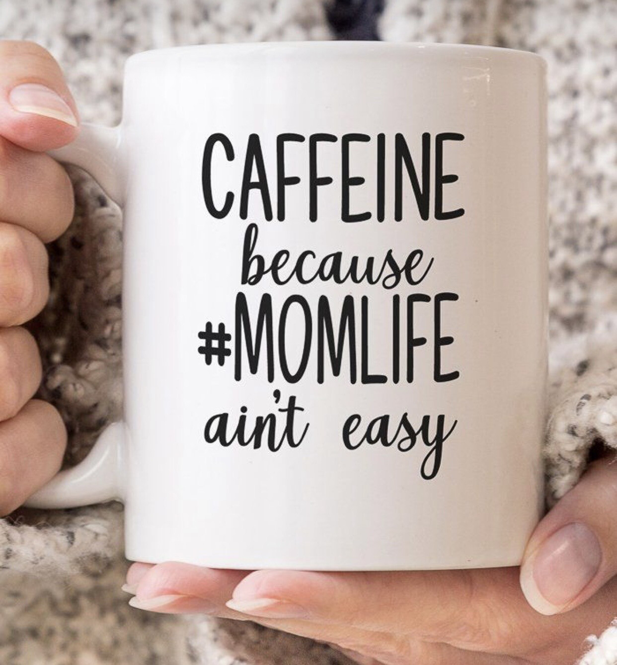 Caffeine Because #momlife Mug