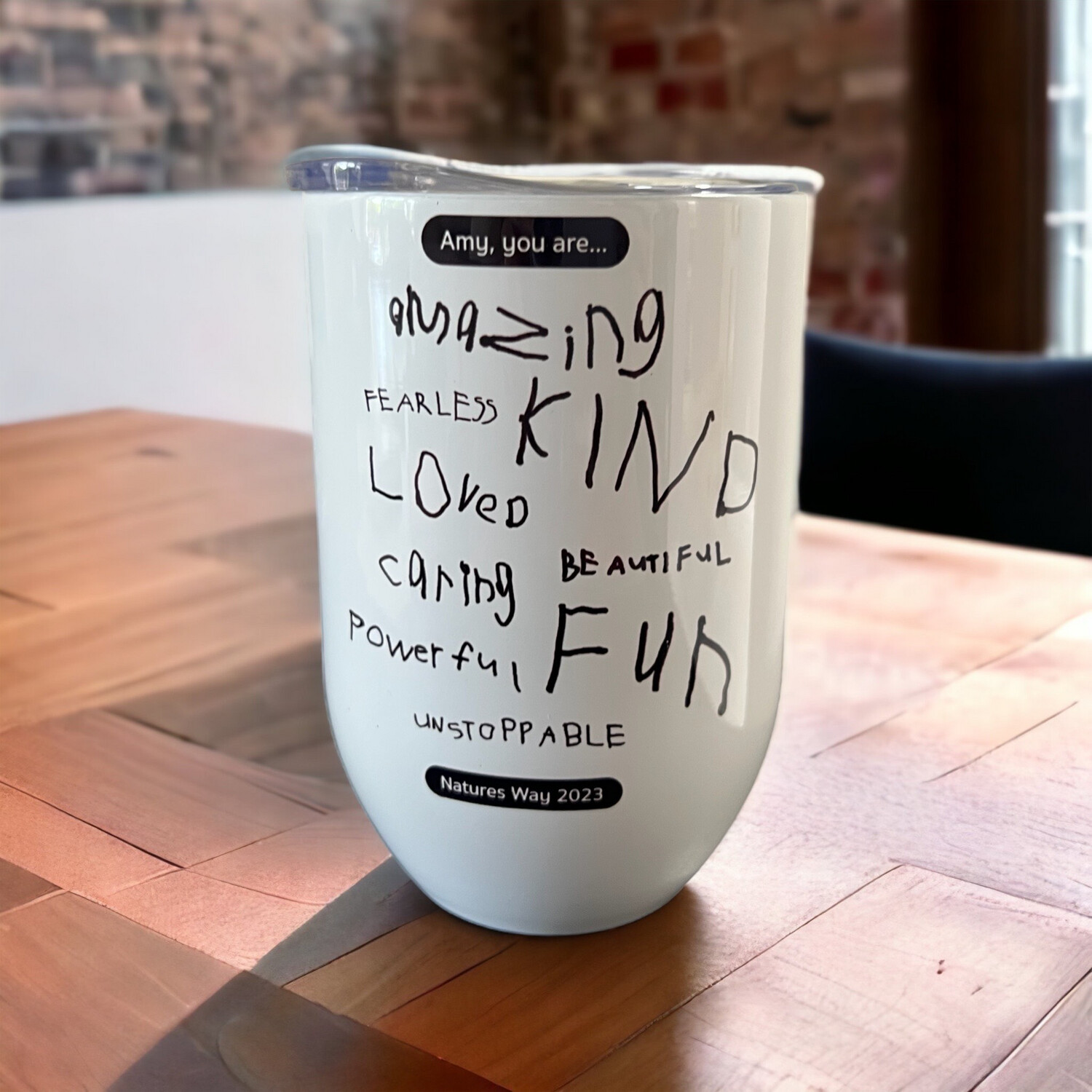 Gin/coffee Tumbler with Customized Image