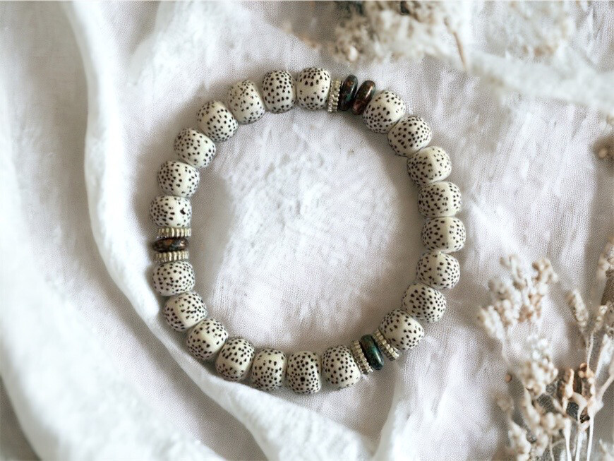Stone Serenity Beaded Bracelet