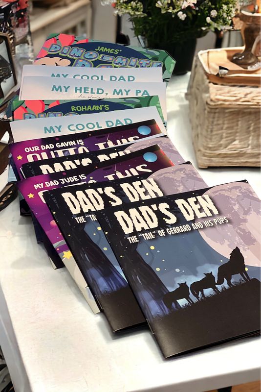 DAD&#39;S DEN - Personalised Story Book