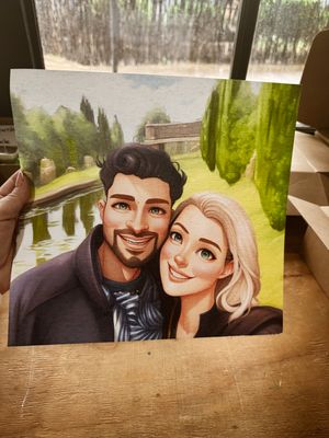 Custom Digital Portrait Prints