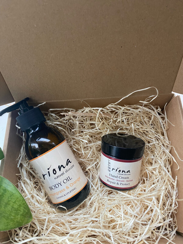 Lemongrass &amp; Orange Body Oil and Handcream