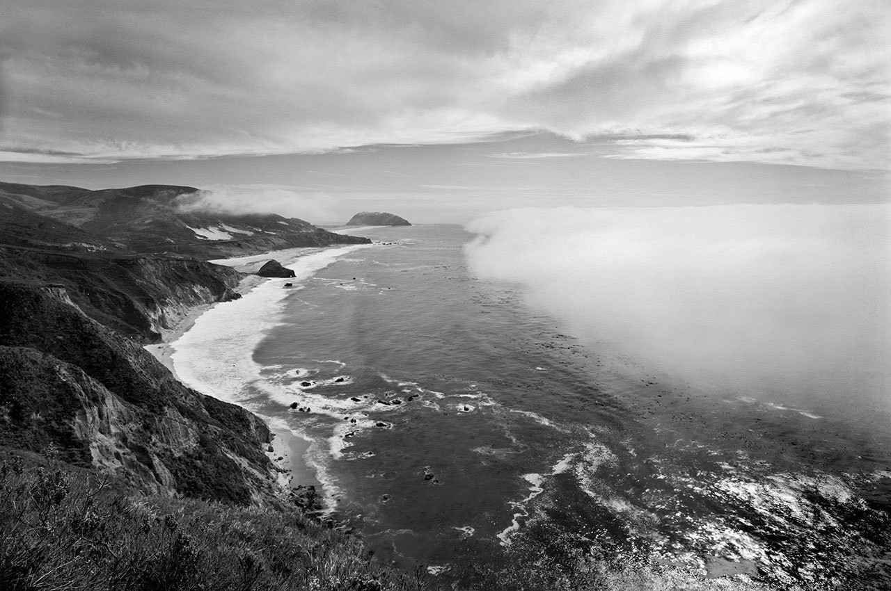 Big Sur Incoming Fog - Coastline California