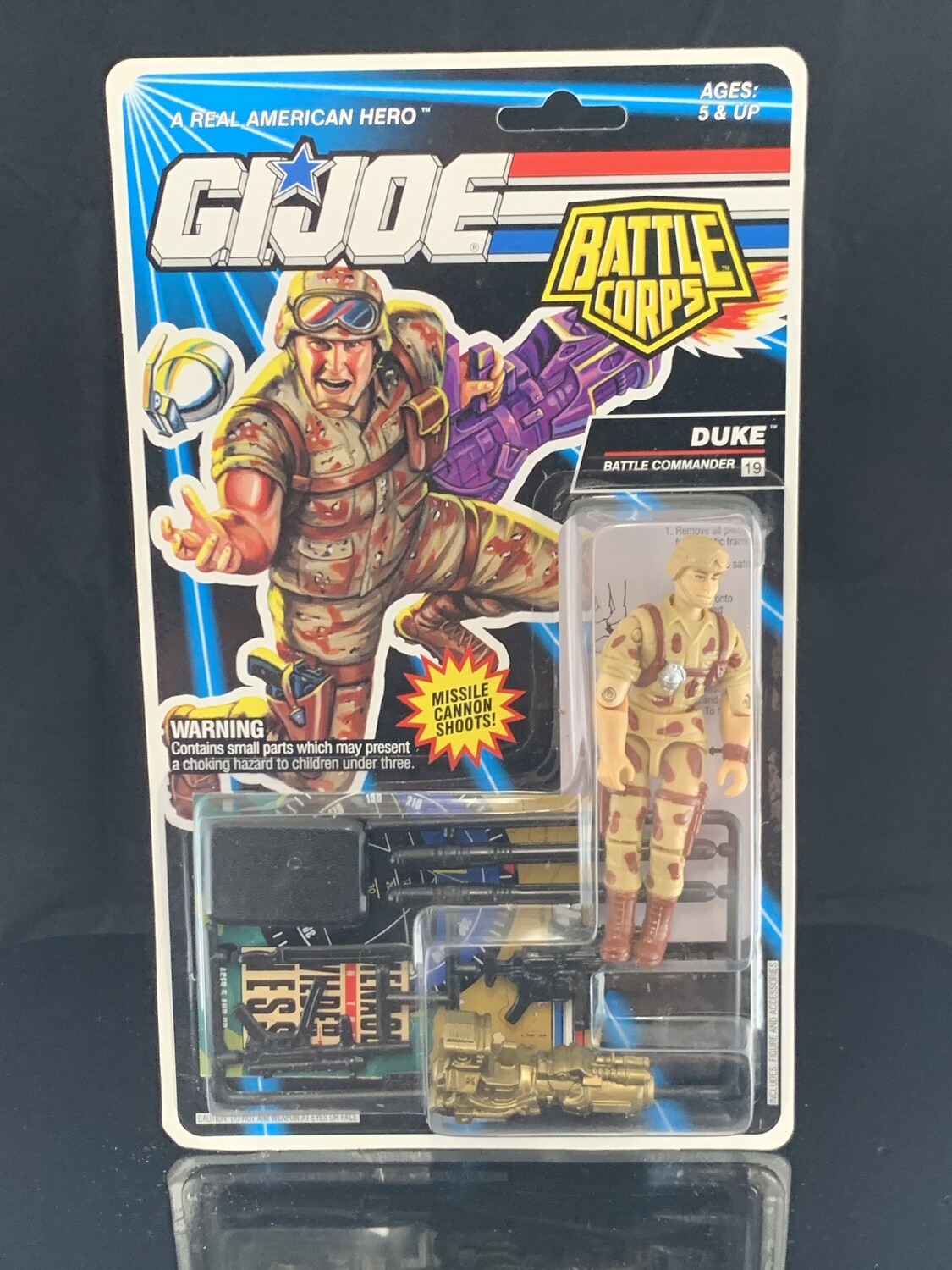 Carded Vintage GI Joe Figure ARAH Grade Preparation