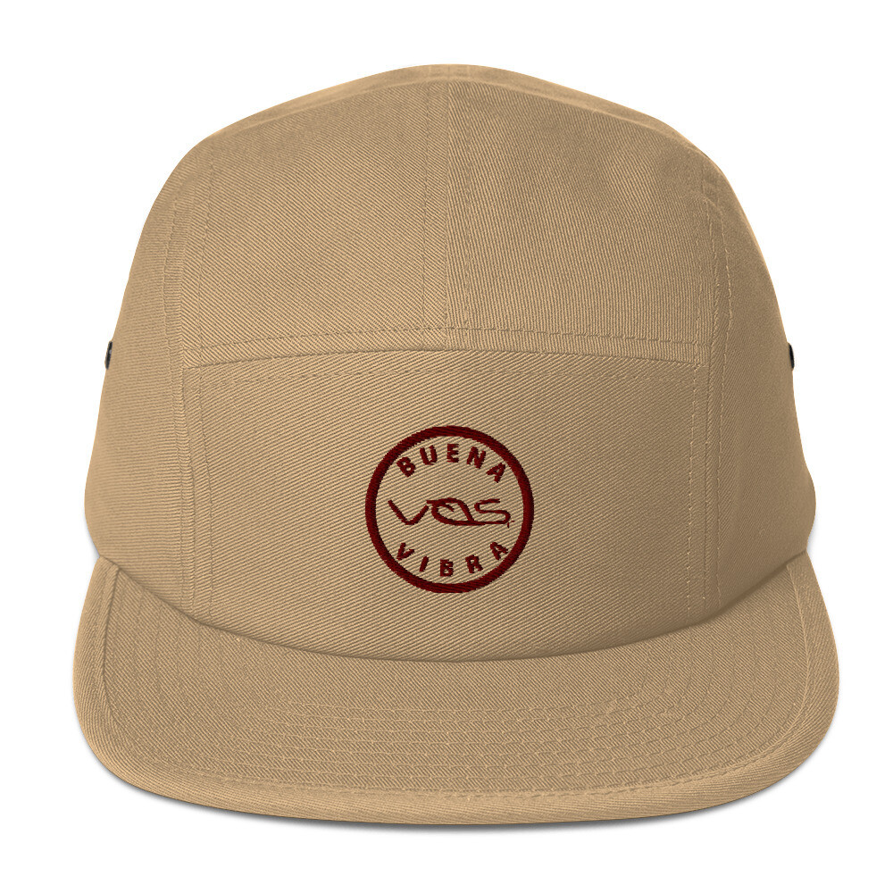 Five Panel Cap│Buena Vibra│Brown Logo