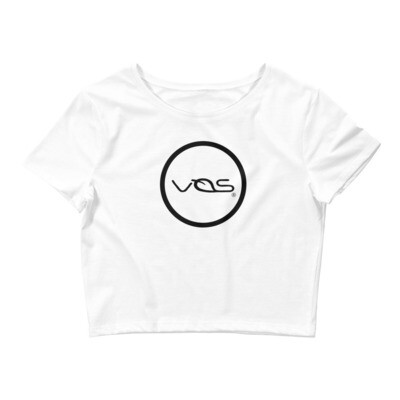 VOS | Crop Tee | Black Logo